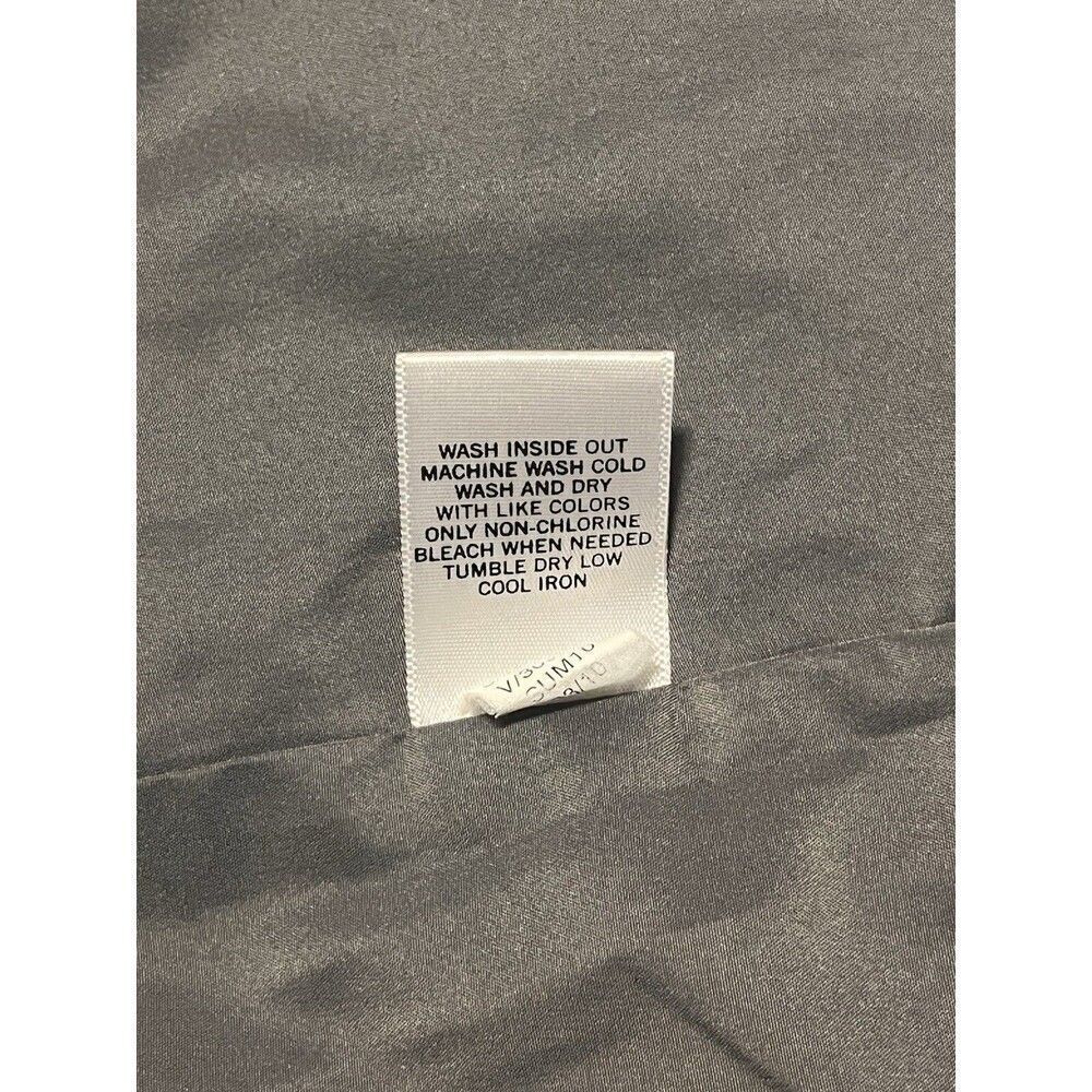 Banana Republic Factory Full Pleated Skirt Size Medium Gray Cotton  Pockets - Picture 5 of 6